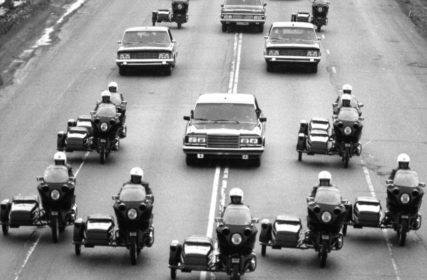 Кортеж Ельцина 1991