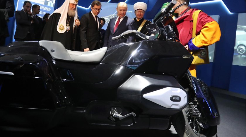 Новый мотоцикл ИЖ кортеж