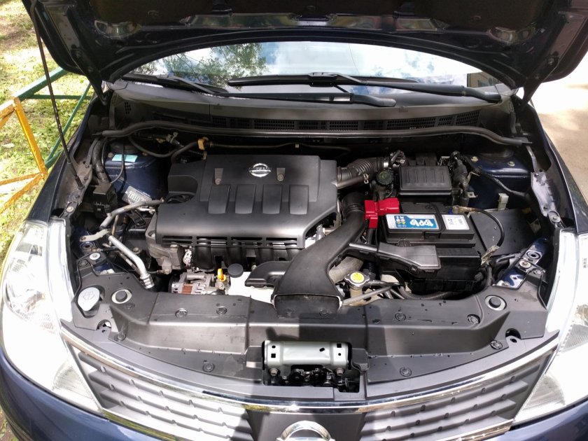 Двигатель Ниссан Тиида