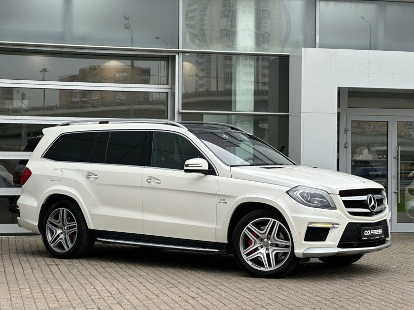 Mercedes-Benz gl-класс AMG, 2014 белый