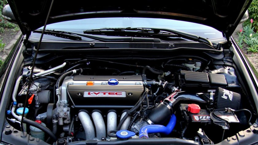 Honda Accord 8 под капотом