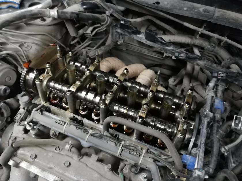 Регулировка клапанов Хонда Аккорд 2.4