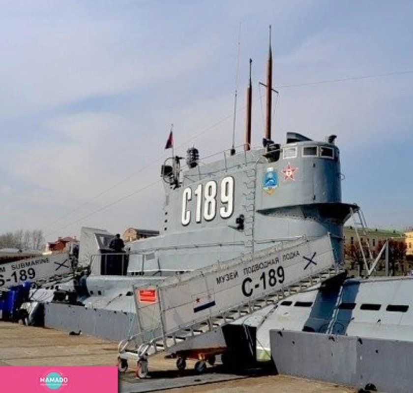 Музей подводная лодка с-189 в Санкт-Петербурге
