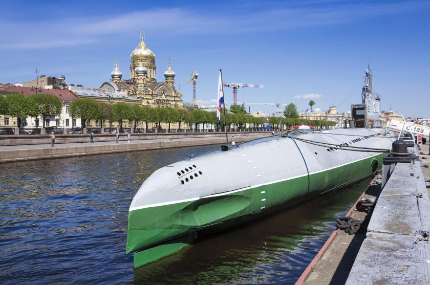 Подлодка музей в Санкт-Петербурге с-189