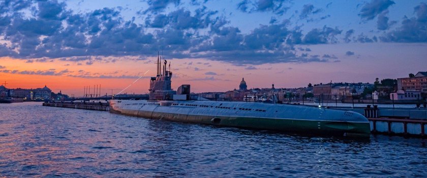 Музей подводная лодка в Санкт-Петербурге на Васильевском