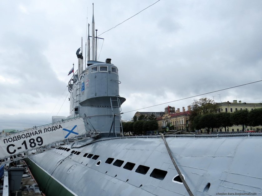 Подлодка музей в Санкт-Петербурге с-189 в Санкт-Петербурге