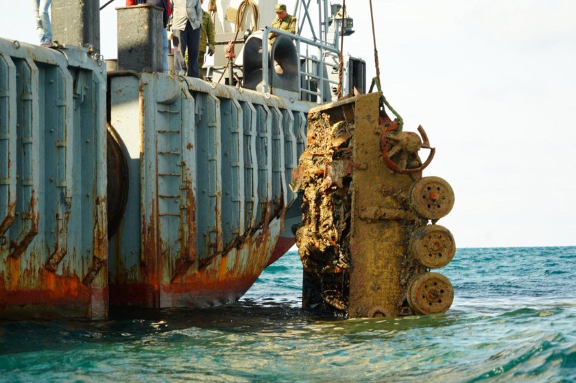 Затонувшее судно Санта Фе