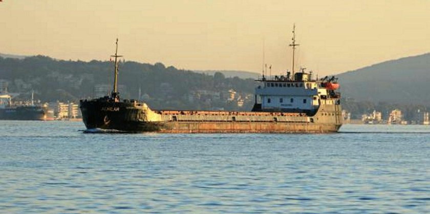 Сухогруз в Крыму