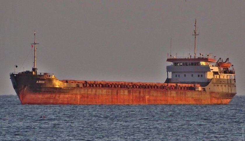 Арвин сухогруз затонул