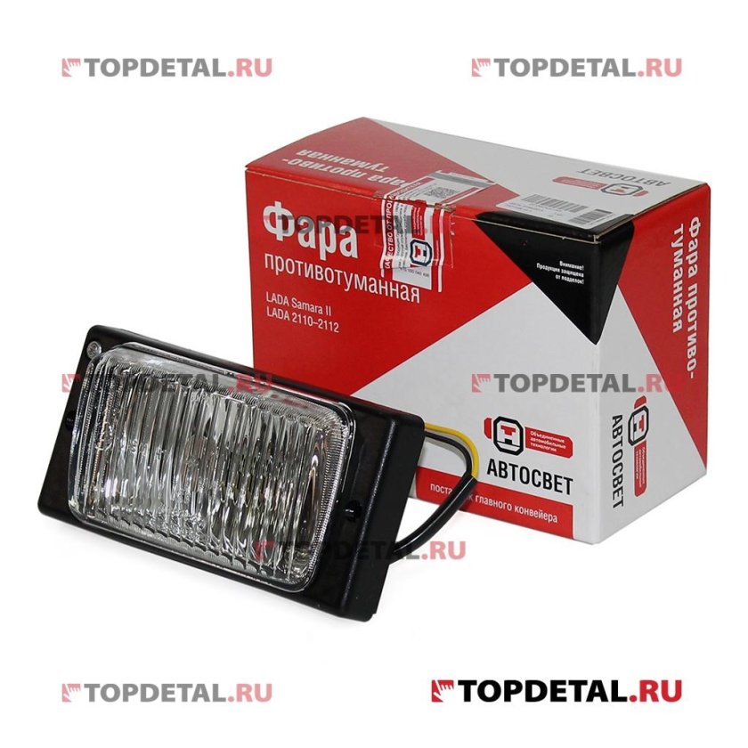 Фара противотуманная ПТФ 21100-3743010-03 202.3743010 н1 белая Киржач