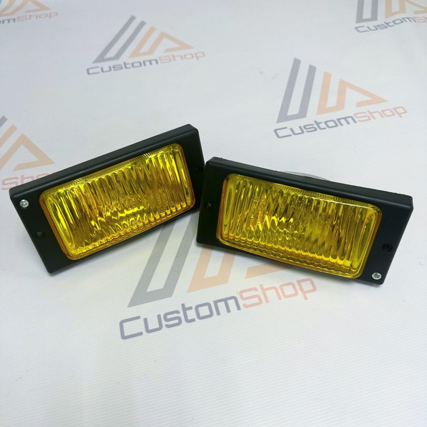 Желтое стекло для противотуманки