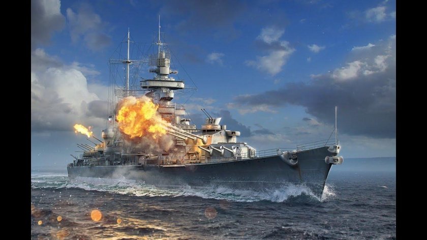 Крейсер Hindenburg World of Warships