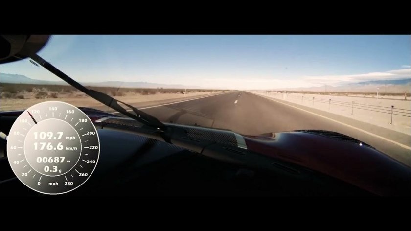 Koenigsegg Agera RS рекорд скорости