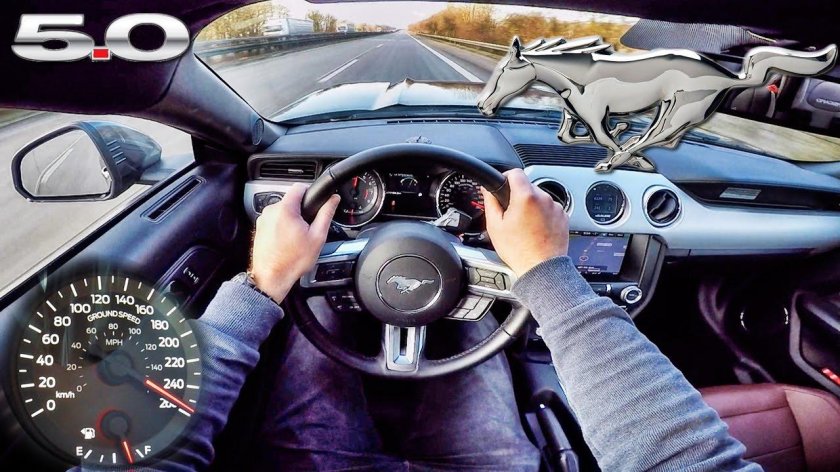 Скорость у Ford Mustang