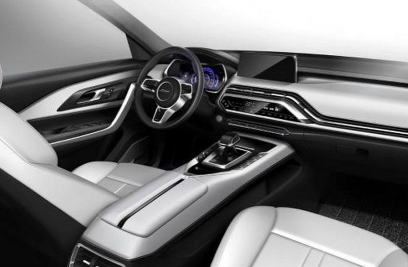 Zotye t500 салон