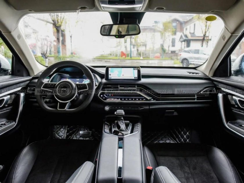 Zotye t500 салон