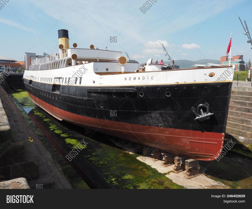 Уайт Стар лайн корабль Номадик