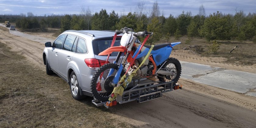 Мотохвост на Дастер