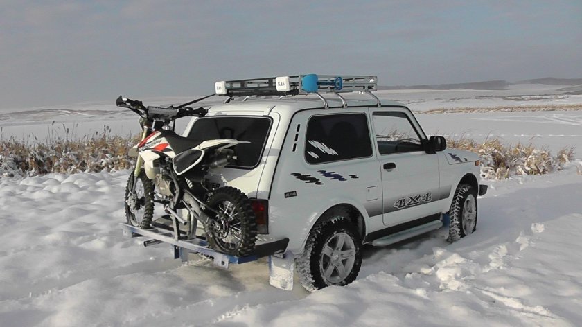 Мотохвост на ниву 2121