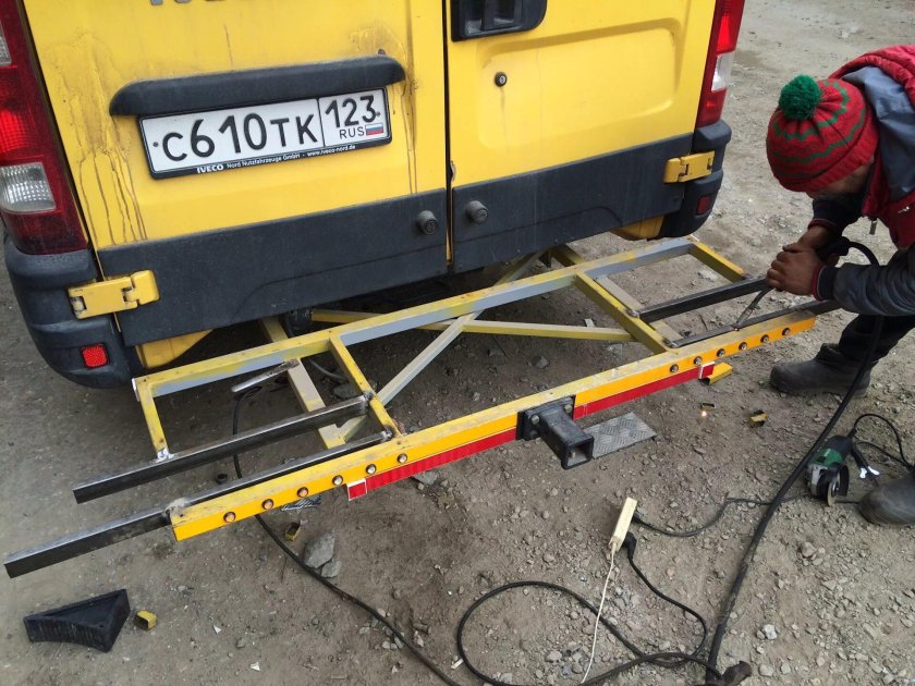 Мотохвост на УАЗ Патриот