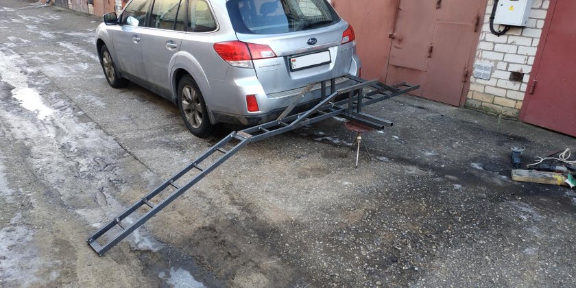 Фаркоп Аутлендер хлии мотохвост