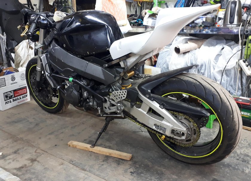 Хвост на мотоцикл