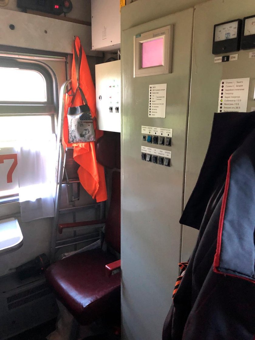 Купе проводника вагона ТВЗ