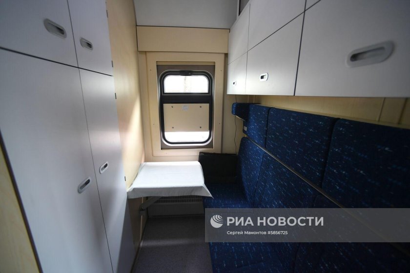 Вагон купе РЖД 2019