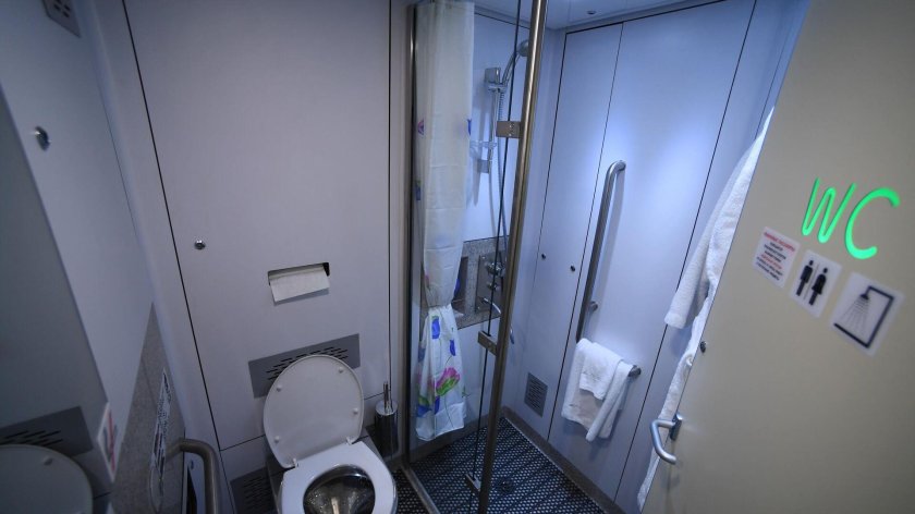 Вагон душевая РЖД