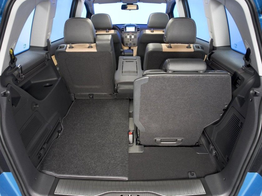 Опель Зафира 2007 багажник