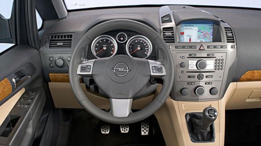 Опель Зафира 2008 салон
