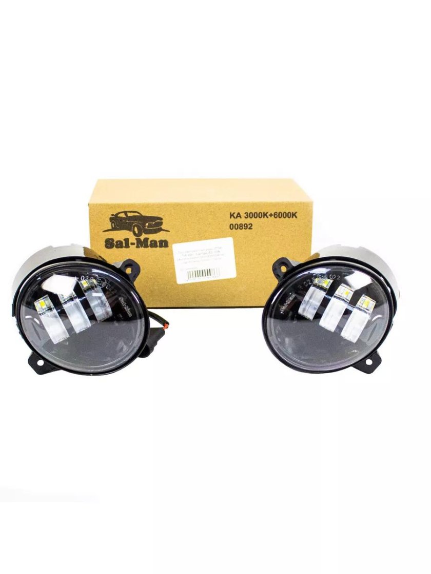 Светодиодные ПТФ 778-70w (Калина/Гранта/Ларгус белый свет)