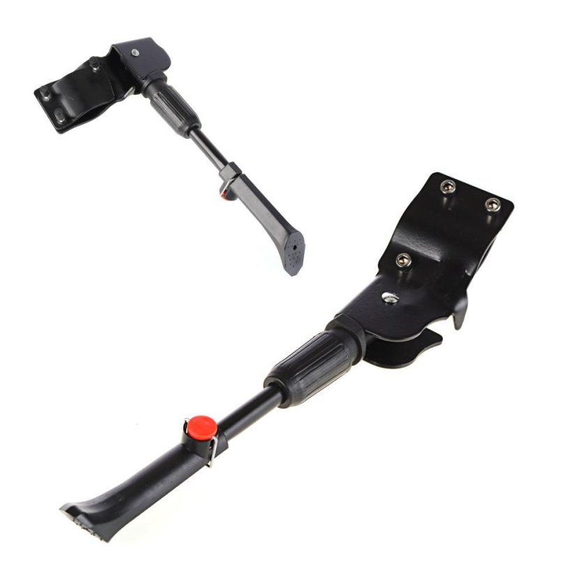 Подножка регулируемая Horst h011 24"-29" на два пера, алюминий черный 00-170390