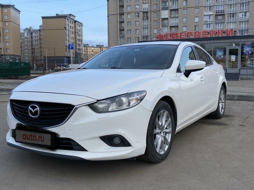 Мазда 6 2012 белая
