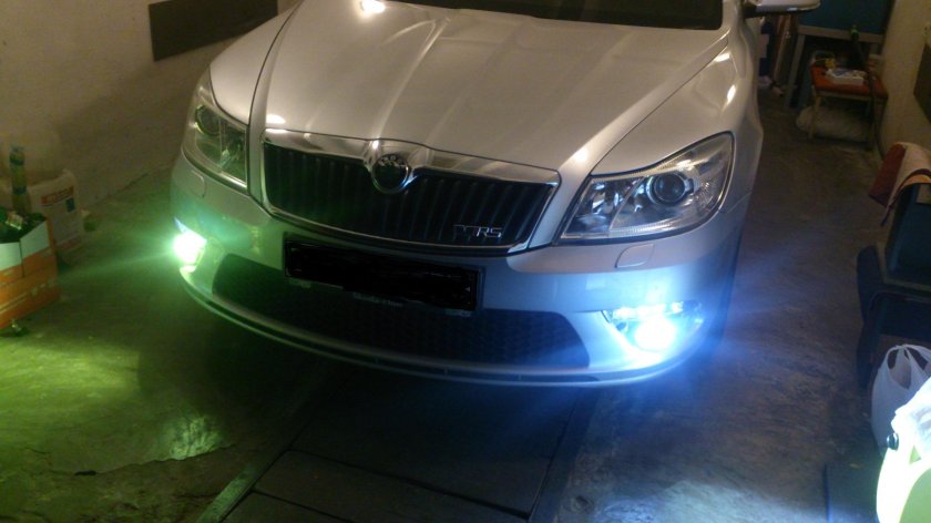 Skoda Octavia a5 ПТФ
