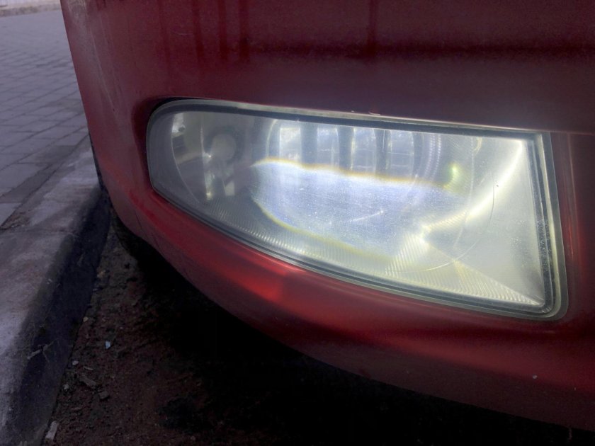 Лед туманки Шкода Фелиция