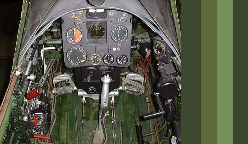 Ки-43 Хаябуса кабина