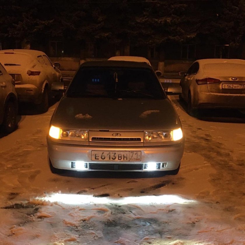 Туманки на ВАЗ 2112