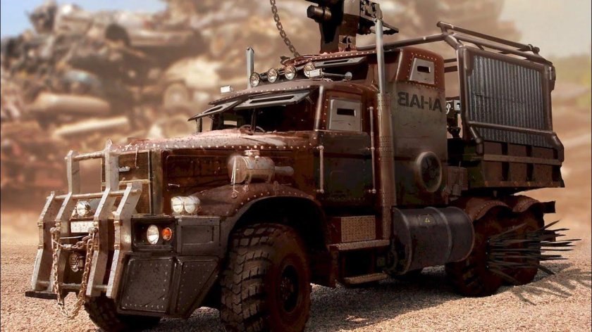 КРАЗ 255 постапокалипсис