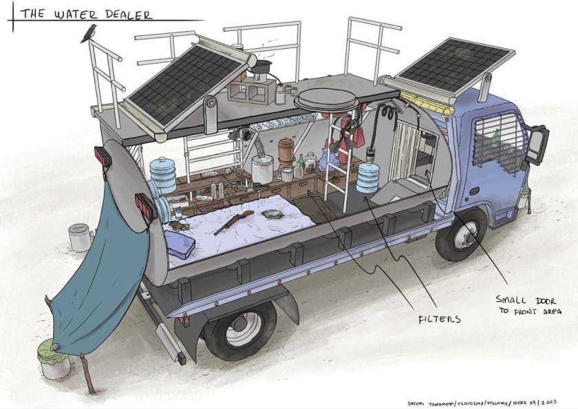 Фургон для выживания в зомби апокалипсис