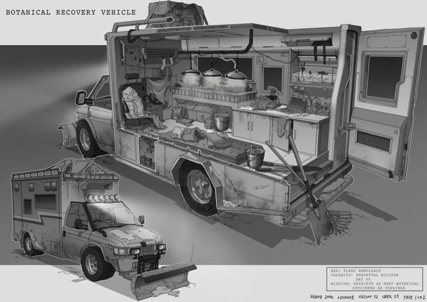 Фургон для выживания в зомби апокалипсис