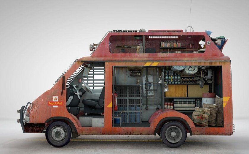 Машина для выживания в зомби апокалипсис