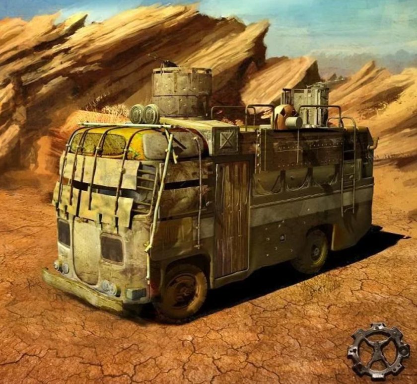 ПАЗ 672 апокалипсис