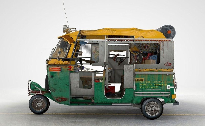 Фургон для выживания в зомби апокалипсис