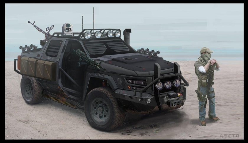 Toyota Hilux броневик