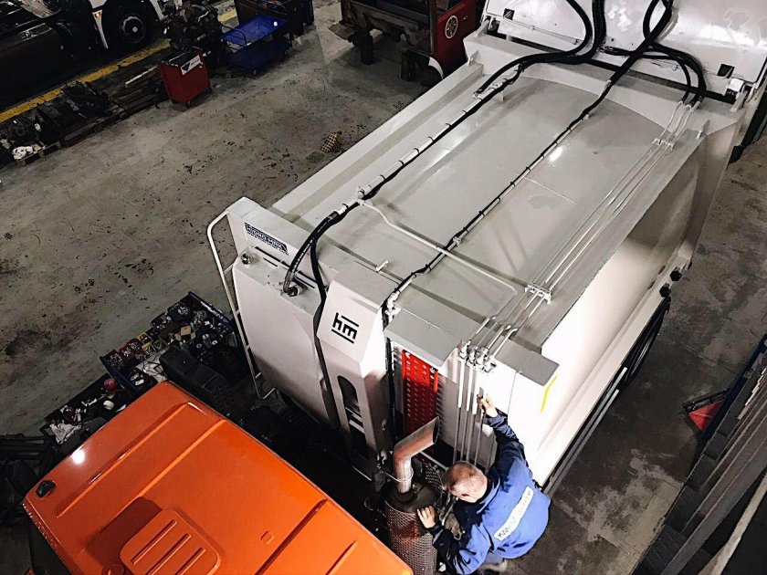 Мусоровоз Faun Rotopress