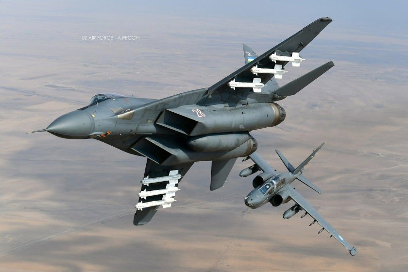Миг-29 ВВС Узбекистана