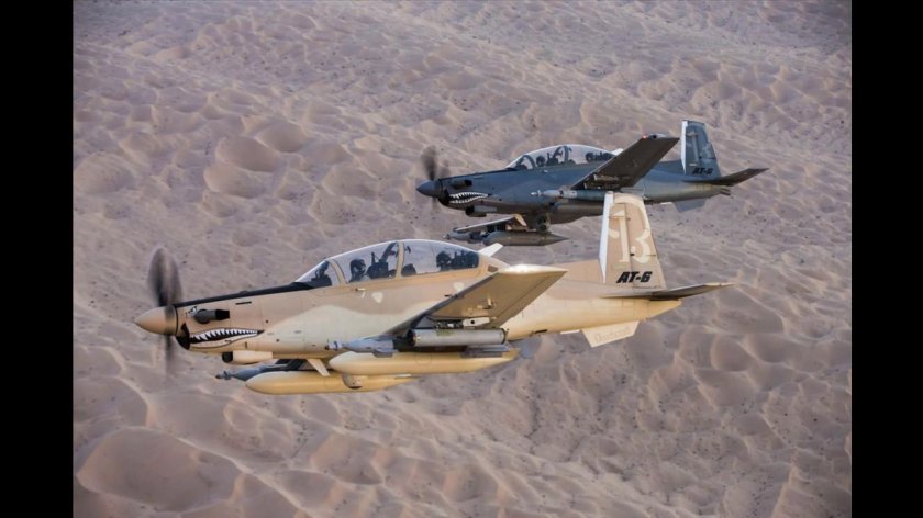 Штурмовик Textron at-6e Wolverine