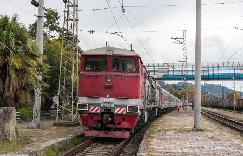 Станция Сухум Абхазия поезда