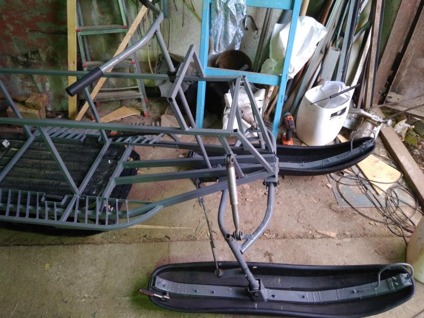 Лыжный модуль для мотособаки Барс 380